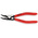 Knipex 46 31 A02 Circlip Pliers, 130 mm Overall, Bent Tip