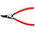 Knipex 46 31 A22 Circlip Pliers, 185 mm Overall, Bent Tip