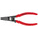 Knipex 48 31 J1 Circlip Pliers, 140 mm Overall, Straight Tip