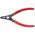 Knipex Circlip Pliers, 130 mm Overall, Angled Tip