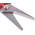 RS PRO 145 mm Straight Tin Snips for Various Materials