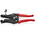 Knipex Wire Stripper, 0.01mm Min, 0.9mm Max, 180 mm Overall