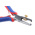 Knipex 11 92 140 Series Stripping pliers for electronics, 0.1mm Min, 0.8mm Max, 140 mm Overall