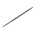 RS PRO 200mm, Second Cut, Round Engineers File
