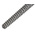 RS PRO 250mm, Bastard, Rasp Cut, Round Engineers File With Soft-Grip Handle