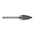 Dormer P813 Series Tree Burr, 9.6mm Capacity, Carbide Blade