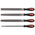 RS PRO 250mm Engineers File Set