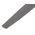 RS PRO 200mm, Second Cut, Three Square Engineers File With Soft-Grip Handle