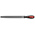 RS PRO 250mm, Bastard, Rasp Cut, Flat Engineers File With Soft-Grip Handle