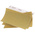 3M Hookit P240 Grit Very Fine Sanding Sheet, 127mm x 70mm