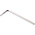 RS PRO 5 piece L Shape Metric Hex Key Set, 3mm