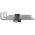 Wera 9 piece L Shape Metric Hex Key Set, 1.5 → 10mm