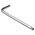 RS PRO 9 piece L Shape Metric Hex Key Set, 1.5mm