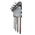 Facom 9 piece L Shape Metric Hex Key Set, 1.5mm
