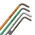 Wera L Shape Metric Hex Key, 3mm