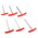 Bondhus 6 piece T Shape Metric Hex Key Set, 2 → 6mm