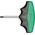Wera T Shape Metric Hex Key, 4mm