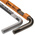 Wera 9 piece L Shape Metric Hex Key Set, 2 → 8mm