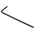 Facom L Shape Metric Hex Key, 2mm