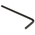 Facom L Shape Metric Hex Key, 2.5mm