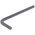 Facom L Shape Metric Hex Key, 5mm