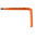 Facom L Shape Metric Hex Key, 3mm