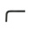 Facom 5 piece L Shape Imperial Hex Key Set, 1/4in