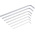 Wiha 7 piece L Shape Metric Hex Key Set, 1.5 → 6mm