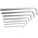 Wiha Tools 7 piece L Shape Metric Hex Key Set, 1.5 → 6mm