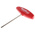Wiha T Shape Metric Hex Key, 6mm