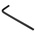 Facom 9 piece L Shape Metric Hex Key Set, 1.5mm