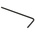 Facom L Shape Metric Hex Key, 1.3mm