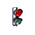 Moflash LED TL Series Green, Red LED Beacon, 2 Lights, 8 → 20 V, Bracket Mount