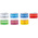 RS PRO Clear Signal Tower, 6 Lights, 12 → 24 v ac/dc, Screw Mount
