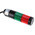 Werma Kompakt 37 Series Red/Green Buzzer Signal Tower, 2 Lights, 24 V ac/dc, Base Mount, Tube