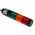 Werma Kompakt 37 Series Red/Green/Yellow Buzzer Signal Tower, 3 Lights, 24 V, Base Mount, Tube