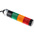Werma Kompakt 37 Series Red/Green/Yellow Buzzer Signal Tower, 3 Lights, 24 V, Base Mount, Tube