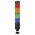 Werma Kompakt 37 Series Blue, Green, Red, Yellow Buzzer Signal Tower, 4 Lights, 24 V ac/dc, Base Mount, Tube