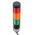Werma Kompakt Series Red/Green/Yellow Signal Tower, 3 Lights, 24 V, Base Mount