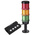 Werma KombiSIGN 72 Series Green, Red, Yellow Andon Light Kit, 3 Lights, 24 V dc, 90 → 250 V ac, Base Mount
