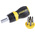 Stanley 1/4 in Hexagon Phillips, Pozidriv, Slotted Ratchet Screwdriver
