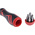 Teng Tools 1/4 in Hexagon Phillips, Pozidriv, Slotted Ratchet Screwdriver, 175 mm length
