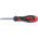 Teng Tools 1/4 in Hexagon Phillips, Pozidriv, Slotted Ratchet Screwdriver, 175 mm length