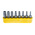 CK 1/4 in Square Ratchet Screwdriver & Bit Set