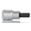 Gedore Hexagon Screwdriver Bit, 9 mm Tip, 1/2 in Drive, Hexagon Drive, 61 mm Overall