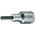 Gedore Hexagon Screwdriver Bit, 10 mm Tip, 1/2 in Drive, Hex Drive, 60 mm Overall