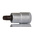 Gedore Torx Screwdriver Bit, T50 Tip, 1/2 in Drive, Square Drive, 55 mm Overall