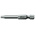 Wera Torx Screwdriver Bit, T5 Tip, 1/4 in Drive, 50 mm Overall