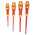 RS PRO G99-401 Phillips; Slotted Insulated Screwdriver Set, 4-Piece
