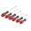 RS PRO F99-602 Pozidriv; Slotted Screwdriver Set, 6-Piece